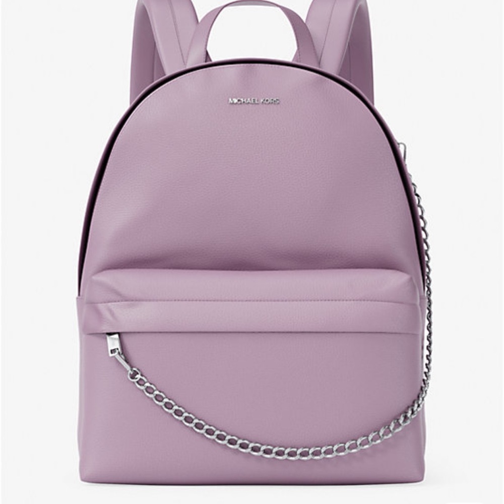 MICHAEL KORS Slater Medium Chain Backpack
Quartz 
NWT - Picture 4 of 16